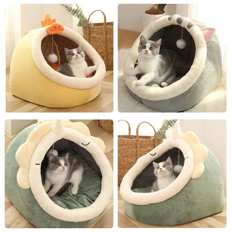 Feline Fort™ - Cozy Cat Bed